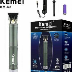 pazari4all-Επαναφορτιζόμενη μηχανή Trimmer KEMEI KM-D8