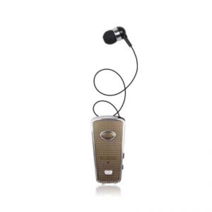 pazari4all-Ακουστικό Bluetoοth HandsFree AKZ-Q2 mini headset, σε χρυσό χρώμα