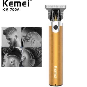 pazari4all-Επαναφορτιζόμενη μηχανή Trimmer KEMEI KM-700A Gold