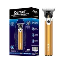 pazari4all-Επαναφορτιζόμενη μηχανή Trimmer KEMEI KM-700A Gold