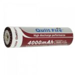 pazari4all.gr-Επαναφορτιζόμενη μπαταρία Qulit Fire 18650 3,7V 4000mAh 9.6wh - OEM