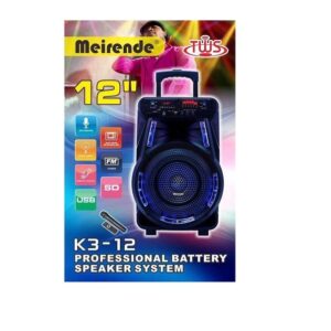 Επαναφορτιζόμενο ηχείο Bluetooth K3-12 Merirende ΟΕΜ.-pazari4all.gr