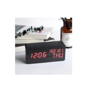 pazari4all.gr-Μεγάλο Επιτραπέζιο Μάυρο Εντυπωσιακό ρολόι-ΟΕΜ