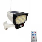pazari4all.gr-Ηλιακό Φωτιστικό 50LED COB σε Σχήμα Κάμερας & Αισθητήρα Κίνησης T-29 – Λευκό - OEM