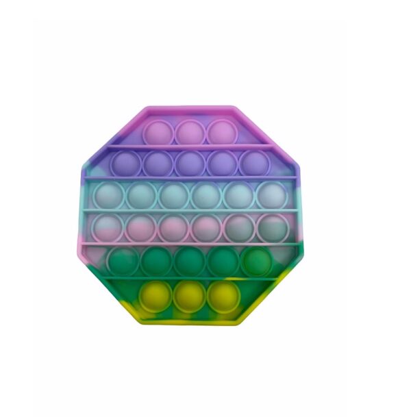 pazari4all.gr-Push pop it Fidget Πολύχρωμο Πολύγωνο - ΟΕΜ