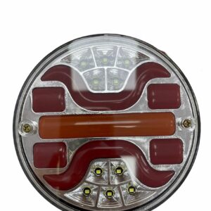 pazari4all.gr-ΣΤΡΟΓΓΥΛΟ ΦΑΝΑΡΙ ΓΙΑ ΠΙΣΩ 12V - 24V 10 LED ΓΙΑ ΦΟΡΤΗΓΑ ΚΑΙ ΤΡΕΙΛΕΡ - ΟΕΜ