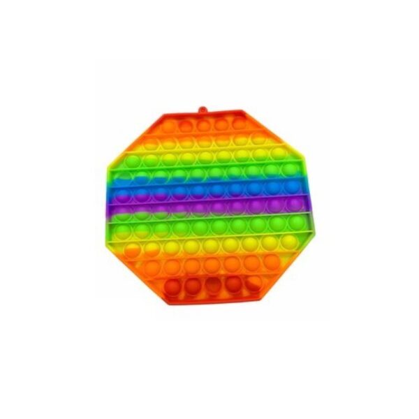 PAZARI4ALL.GR-Pop it Fidget Πολύχρωμο Πολύγωνο – ΟΕΜ
