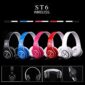 pazari4all.gr-Ασύρματο στερεοφωνικό ακουστικό Bluetooth ST6 με ακουστικά και δυνατότητα αναδίπλωσης - ΟΕΜ