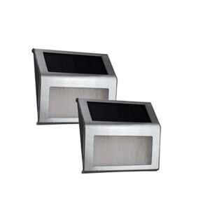 pazari4all.gr-Ηλιακά φώτα εξωτερικού χώρου LED για σκάλες 2 τμχ. - ΟΕΜ
