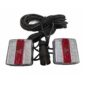 PAZARI4ALL.GR-Σετ μαγνητικά φανάρια στοπ πορείας 12V για τρέιλερ IP66 Λευκό-Πορτοκαλί - ΟΕΜ