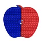 Bubble Pop It Fidget Σχήμα Μήλο Μπλέ Κόκκινο – 40cm-pazari4all.gr