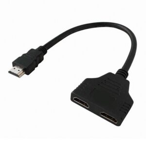 PAZARI4ALL.GR-HDMI Splitter, High Definition 1080P HDMI Male to 2 Female 1 In 2