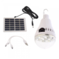 pazari4all.gr-Λάμπα LED επαναφορτιζόμενη με ηλιακό πάνελ και Powerbank 5W 7 SMD USB HB-6028 - ΟΕΜ