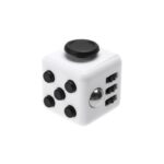 PAZARI4ALL.GR-ANTI STRESS FIDGET CUBE 6 SIDES ΜΑΥΡΟ ΑΣΠΡΟ-OEM
