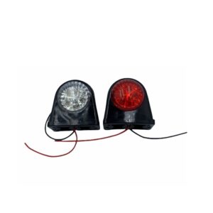 PAZARI4ALL.GR-Πλευρικά Φώτα όγκου ΛΕΥΚΟ/ΚΟΚΚΙΝΟ 12-24Volt φορτηγού ΟΕΜ.