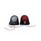 PAZARI4ALL.GR-Πλευρικά Φώτα όγκου ΛΕΥΚΟ/ΚΟΚΚΙΝΟ 12-24Volt φορτηγού ΟΕΜ.