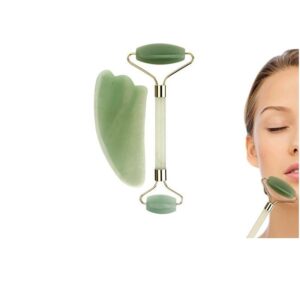 PAZARI4ALL.GR-Ρολό για Μασάζ Προσώπου Facial Roller & Massager χαλαζίας-OEM