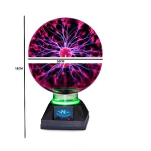 PAZARI4ALL.GR-Μαγική Σφαίρα Πλάσματος 18cm x 20cm Magic Plasma light ball Lamp OEM.