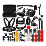 PAZARI4ALL.GR-Σετ Βαλιτσάκι Αξεσουάρ 50 σε 1 για Action Cameras Puluz PKT39 - OEM