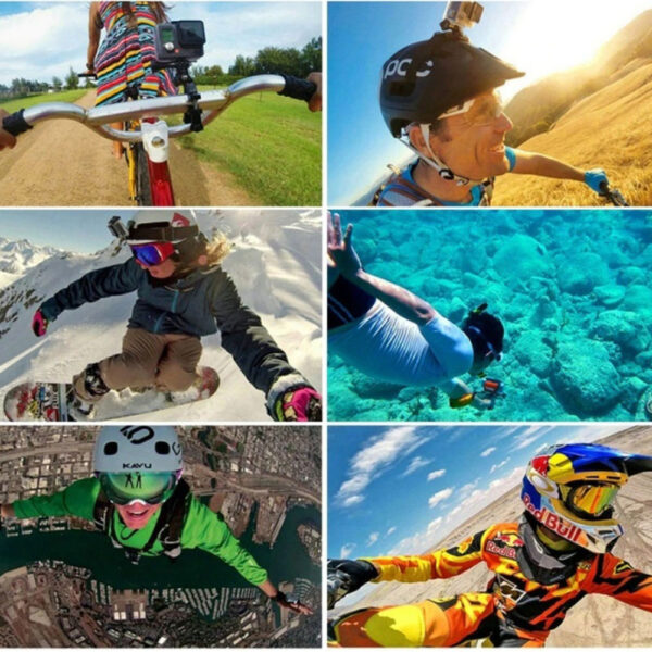 PAZARI4ALL.GR-Σετ Βαλιτσάκι Αξεσουάρ 50 σε 1 για Action Cameras Puluz PKT39 - OEM