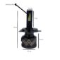 PAZARI4AAL.GR-YAO LED ΛΑΜΠΕΣ H4 CANBUS 6500K 65W 3000LM.