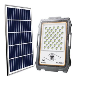 PAZARI4ALL.GR-Ηλιακός Προβολέας LED 100W IP67 με Τηλεχειρισμό OEM MJ-D901 – Μαύρο - ΟΕΜ