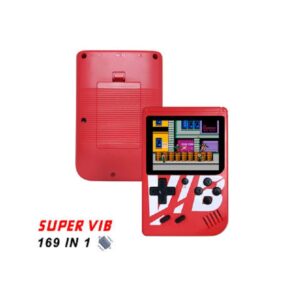 PAZARI4ALL.GR-Παιχνιδομηχανή Χειρός Super VIB Retro Video Game Console Built-In 169 Games With Vibration Handle Κόκκινο - ΟΕΜ
