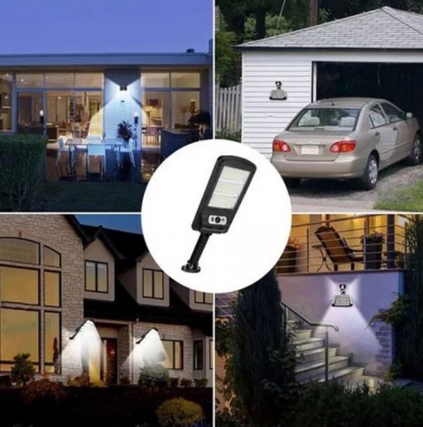 PAZARI4ALL.GR-Αδιάβροχος Ηλιακός Προβολέας 225 SMD LED  - Φωτιστικό Δρόμου με Τηλεχειριστήριο, Ανιχνευτή Κίνησης, Φωτοκύτταρο & Φωτοβολταϊκό Πάνελ - W755-3 - ΟΕΜ