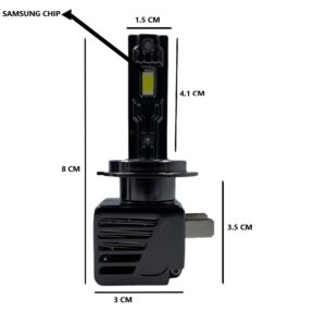 PAZARI4ALL.GR-ΥΛΟ Λάμπες LED H7 SILVER FANG 37W 6000K FULL CAN BUS