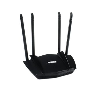 pazari4all.gr-Andowl® Ασύρματο AC1200 WiFi Router με 4 Θύρες Ethernet 2.4GHz + 5GHz Full Gigabit Dual Band WPS
