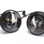 pazari4all.gr-4.5 Προβολείς Led Black Hole για Harley Davidson Motorcycle 2018+Jeep Wrangler JL και Jeep Gladiator OEM.