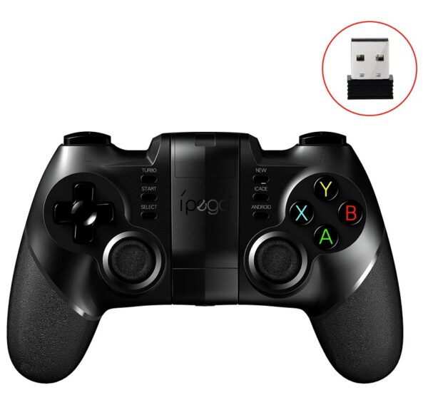 pazari4all.gr-Ασύρματο Bluetooth TURBO Gamepad Pubg για PC Υπολογιστή & Κινητά Ios & Android iPEGA PG-9076