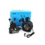 pazari4all.gr-ΗΧΕΙΟ ΜΗΧΑΝΗΣ ΜΕ ΒΑΣΗ ΚΙΝΗΤΟΥ MOTORCYCLE CLIP SPEAKER MP3 USB/TF - OEM