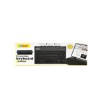 pazari4all.gr-Mini Αναδιπλούμενο Bluetooth Πληκτρολόγιο για Smartphone & Tablet QWK805