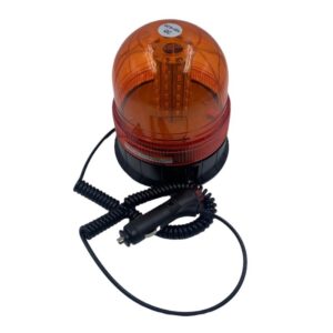 pazari4all.gr-Πορτοκαλί  Μαγνητικός Φάρος LED 12-24V IP65 AU-R10