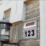 pazari4all.gr - Ηλιακή LED πινακίδα ένδειξης αρίθμησης σπιτιού OEM