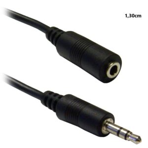 pazari4all - Καλώδιο Προέκτασης Ήχου Jack 3.5mm (Αρσενικό / Θηλυκό) Μήκος 1.30m - OEM