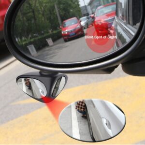 pazari4all.gr -Καθρέπτης Ευρυγώνιος 2 Σε 1 Αυτοκινήτου Τυφλών Σημείων Και Οπισθοπορείας Ρυθμιζόμενος 360 Μοίρες Blind Spot Mirror - ΟΕΜ