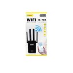 pazari4all.gr - Ασύρματο WiFi Repeater 300Mbps WPS Andowl Q-T83 Μαύρο