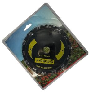 pazari4all.gr - Αλυσιδωτός Δίσκος Κοπής 7'' /180mm max 10,000 rpm με 14 λεπίδες Αλυσίδας Αλυσοπριόνου - Δισκοπριόνου - OEM