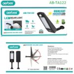 pazari4all.gr-Επαναφορτιζόμενο ηλιακό φως δρόμου 48SMD LED με αισθητήρα κίνησης AB-TA122 aerbes - ΟΕΜ