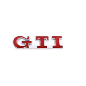 pazari4all.gr-Αυτοκόλλητο Αλουμινίου GTI Κόκκινο - ΟΕΜ