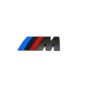 pazari4all.gr- Αυτοκόλλητο Σήμα Αυτοκινήτου Bmw Σειρά M 4.50 x 1.50cm σε Μαύρο Χρώμα