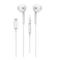 pazari4all.gr-Ακουστικά Ezra Ep40-ip Earbuds Handsfree με Βύσμα Lightning Λευκό