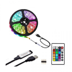 pazari4all.gr-RGB LED ταινία 3m με τηλεχειριστήριο Andowl Q-DT30