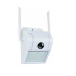 pazari4all.gr-IP Κάμερα Ασφαλείας 1080P 5MP με Ανίχνευση Κίνησης WiFi & Φωτιστικό LED Andowl Q-L417 – Λευκό