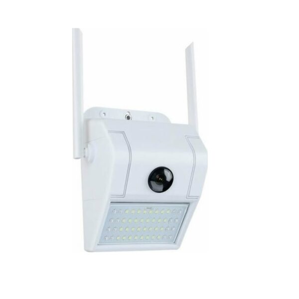 pazari4all.gr-IP Κάμερα Ασφαλείας 1080P 5MP με Ανίχνευση Κίνησης WiFi & Φωτιστικό LED Andowl Q-L417 – Λευκό