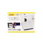 pazari4all.gr-IP Κάμερα Ασφαλείας 1080P 5MP με Ανίχνευση Κίνησης WiFi & Φωτιστικό LED Andowl Q-L417 – Λευκό