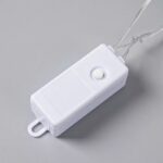 pazari4all.gr-Χριστουγεννιάτικη Κουρτίνα Led – 10 Δαχτυλίδια με Φιγούρα - OEM