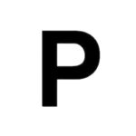 pazari4all -Αυτοκόλλητη επιγραφή ''Parking'' 21x29cm - ΟΕΜ